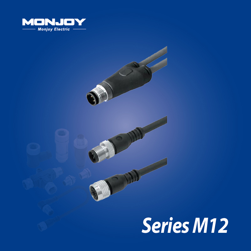  M12*1.0，直式，针-M12*1.0， 直式，针/孔，浇铸连接器